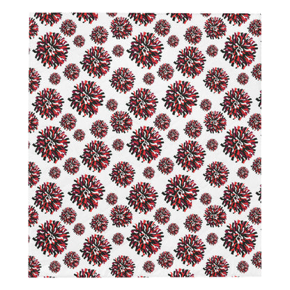 Cheerleader Pattern Print Design 01 Premium Quilt