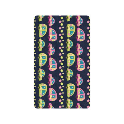 Camper Cute Camping Design No 3 Print Rubber Doormat