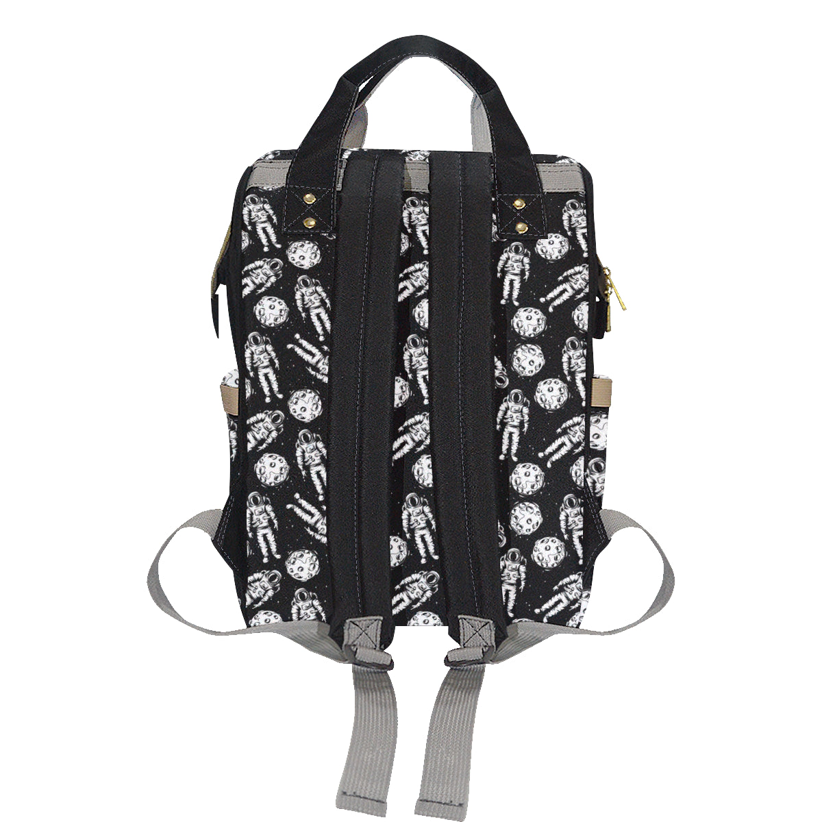 Astronaut Pattern Print Design 03 Diaper Bag Backpack
