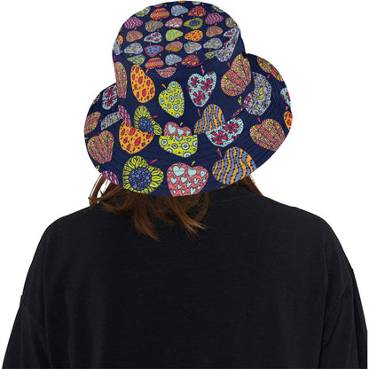 Apple Pattern Print Design AP05 Unisex Bucket Hat