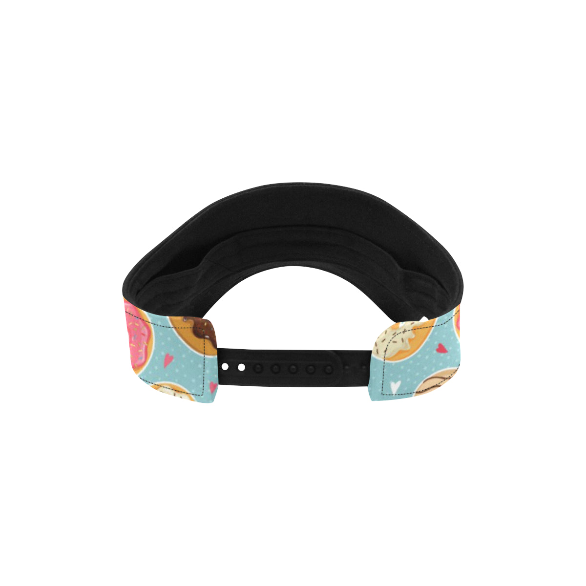 Donut Pattern Print Design DN04 Unisex Sun Visor