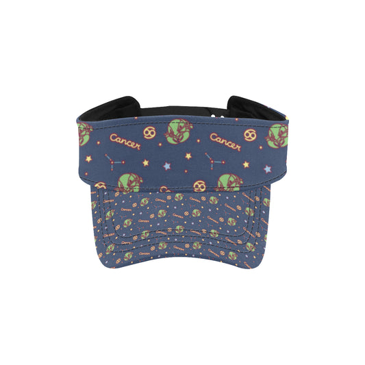 Cancer Zodiac Pattern Print Design 03 Unisex Sun Visor