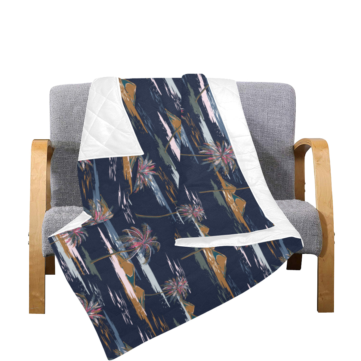 Pacific island Pattern Print Design A06 Premium Quilt