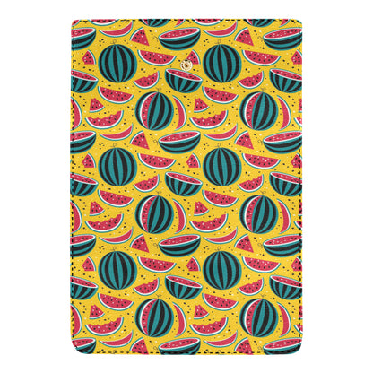 Watermelon Pattern Print Design WM02 Women's Trifold Wallet