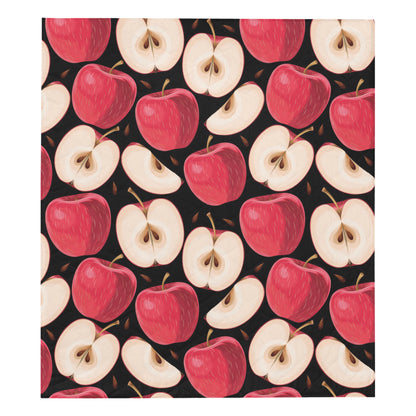 Apple Pattern Print Design AP02 Premium Quilt