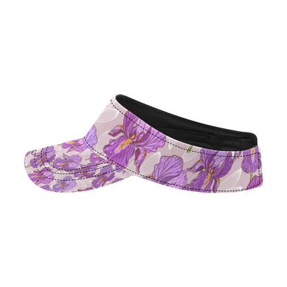 Iris Pattern Print Design IR05 Unisex Sun Visor