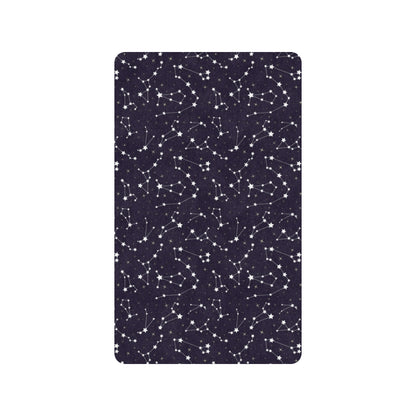 Zodiac Star Pattern Design Print Rubber Doormat