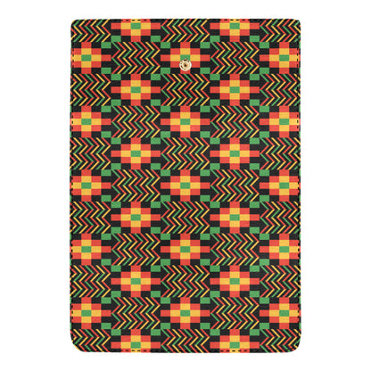 Kente Pattern Print Design 01 Women's Trifold Wallet