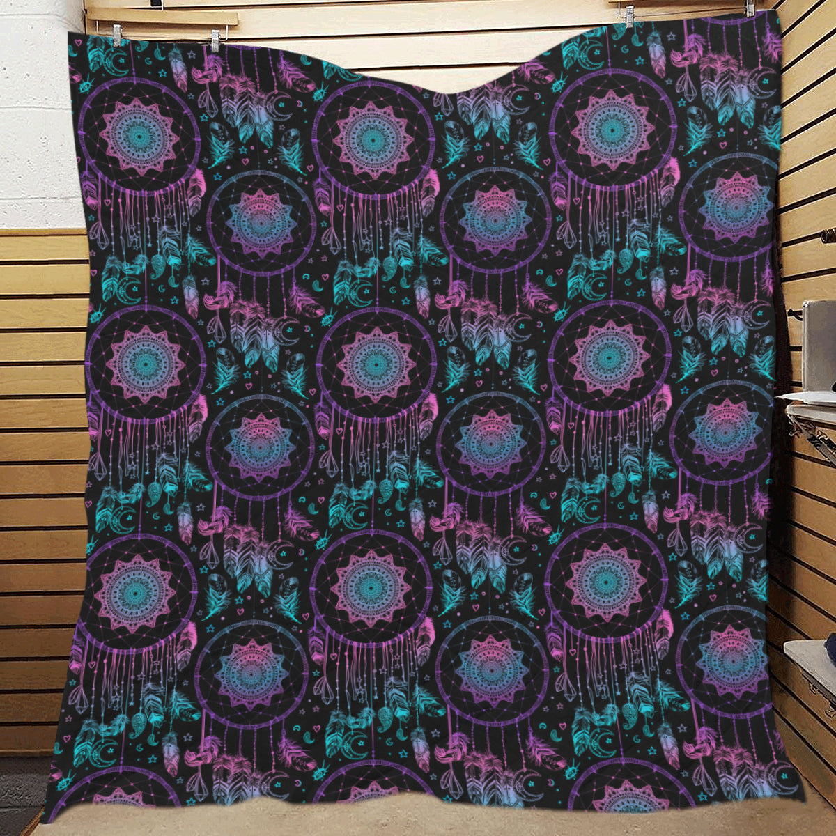 Dream catcher boho mandala Premium Quilt