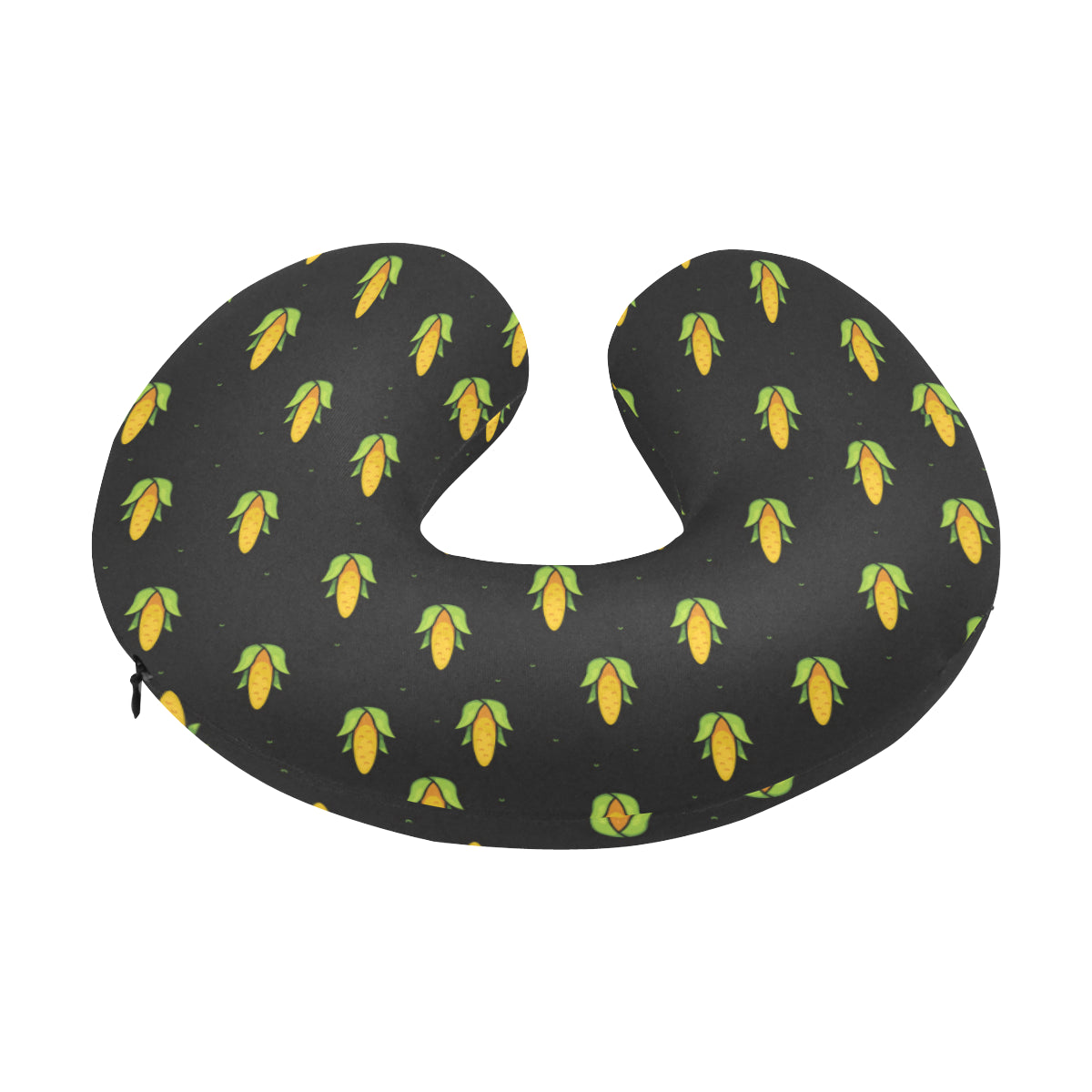 Corn Pattern Print Design 04 U-Shaped Travel Neck Pillow