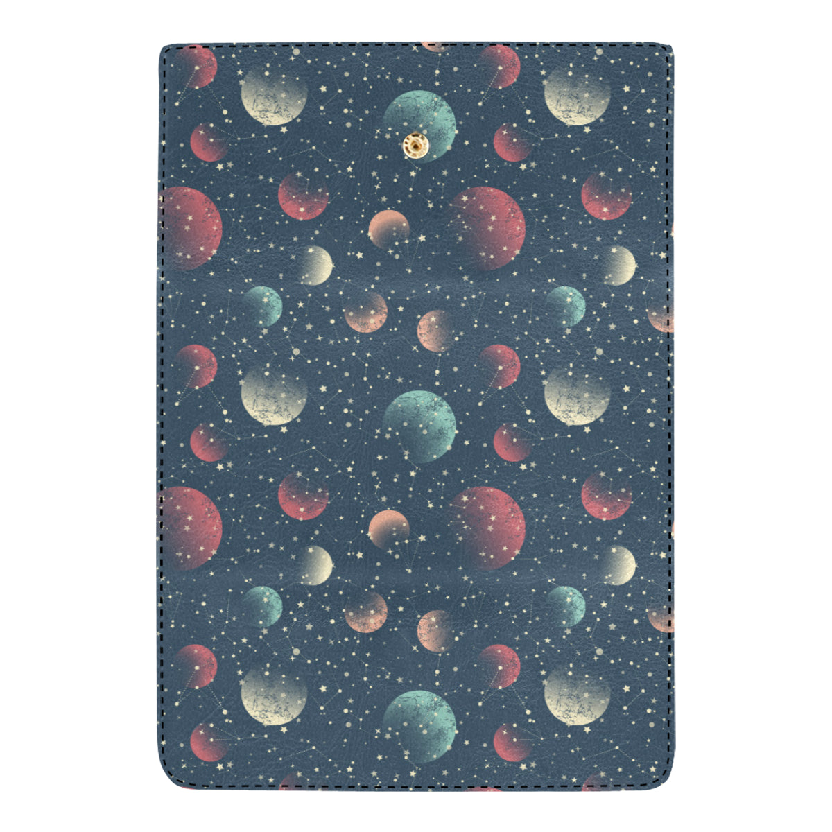 Cosmic Pattern Print Design 04 Women's Trifold Wallet