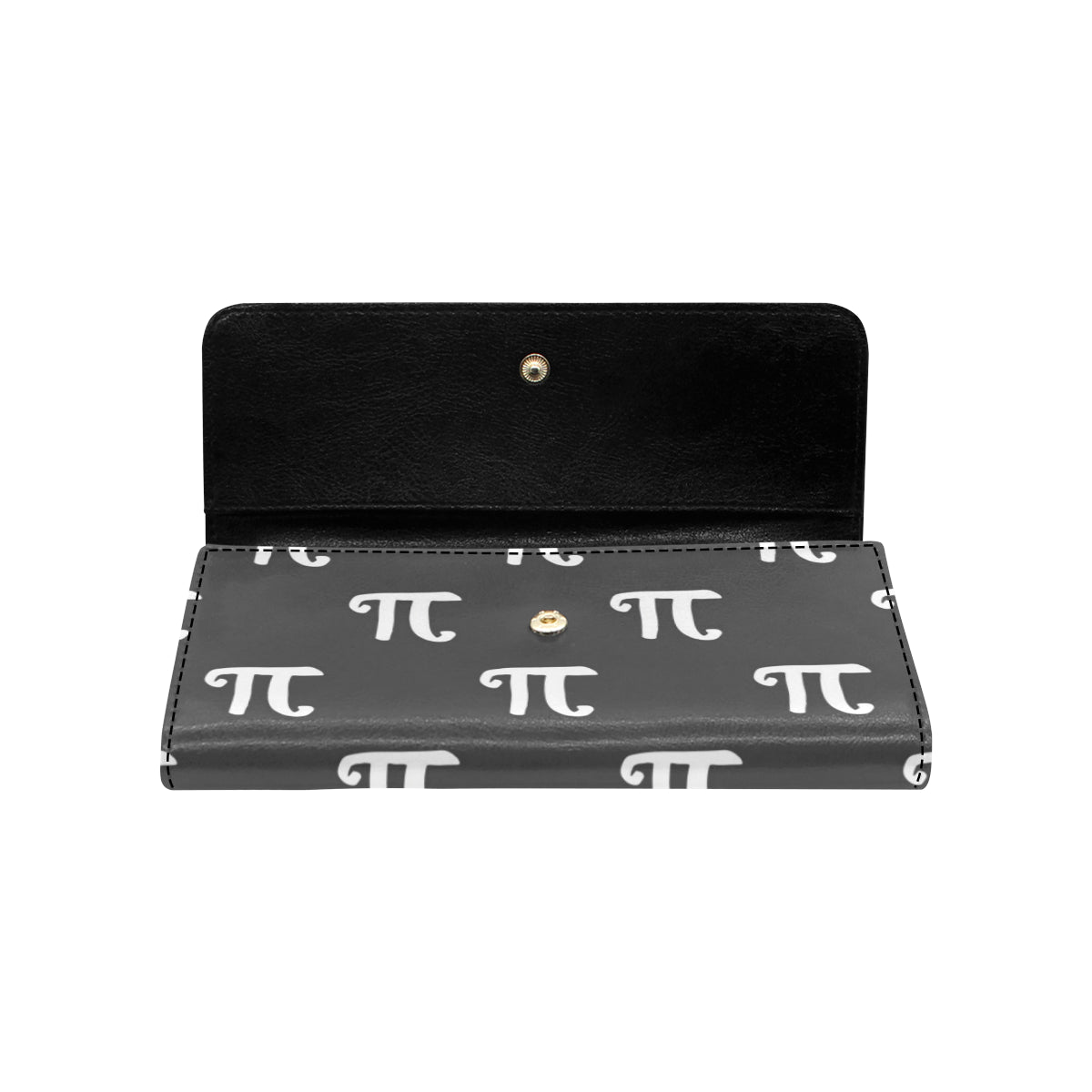 Pi Day Pattern Print Design A01 Women's Trifold Wallet