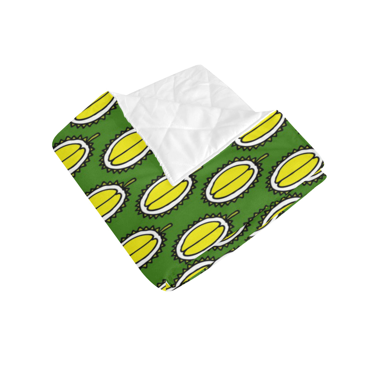 Durian Pattern Print Design DR01 Premium Quilt