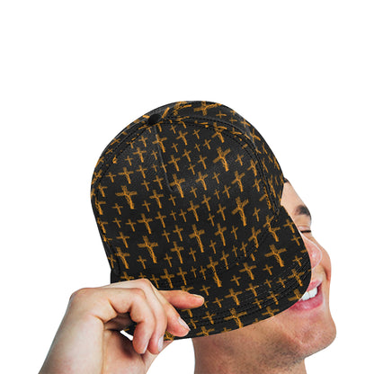 Christian Tree of Life Cross Design Snapback Cap