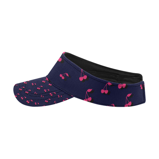 Cherry Pattern Print Design 02 Unisex Sun Visor