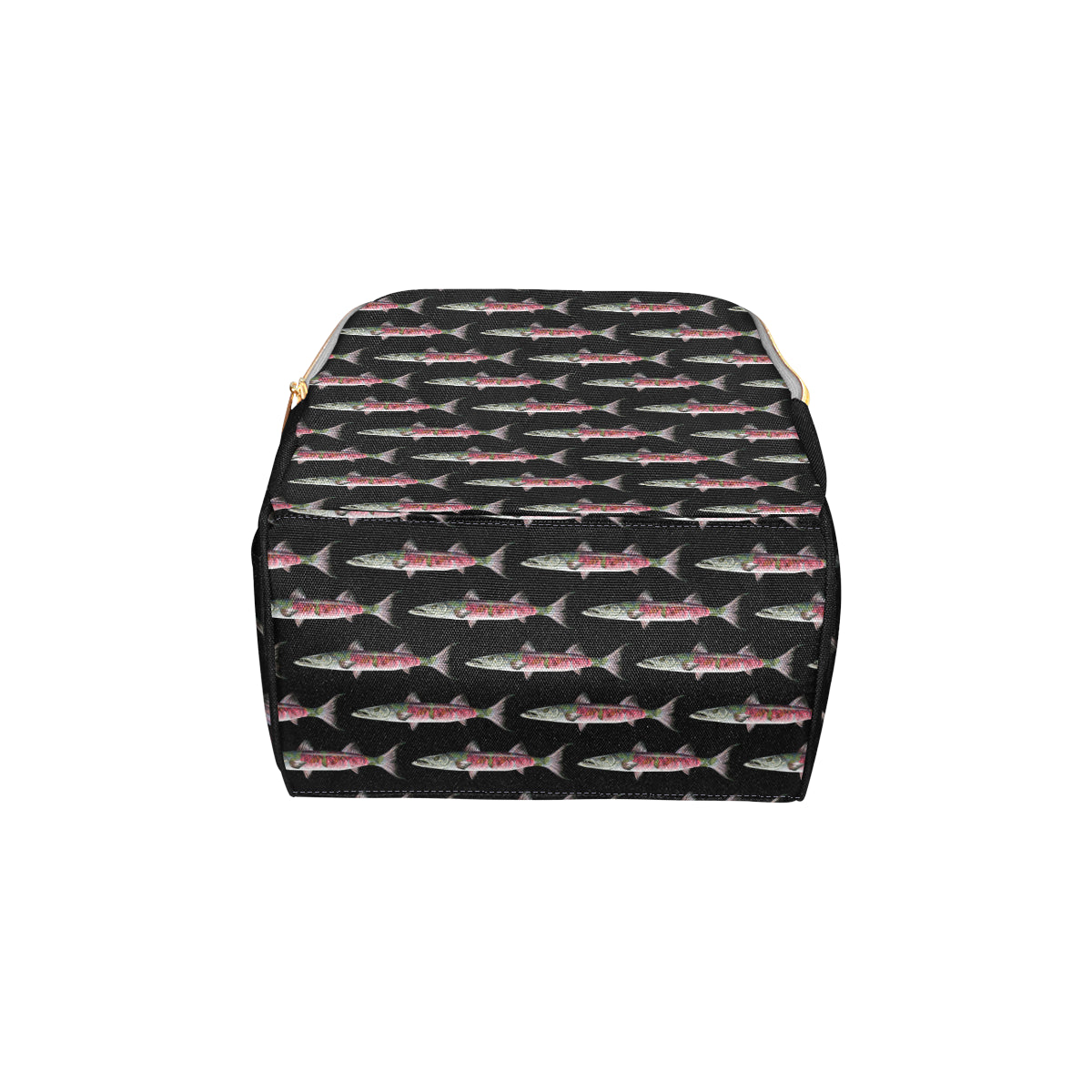 Barracuda Pattern Print Design 02 Diaper Bag Backpack