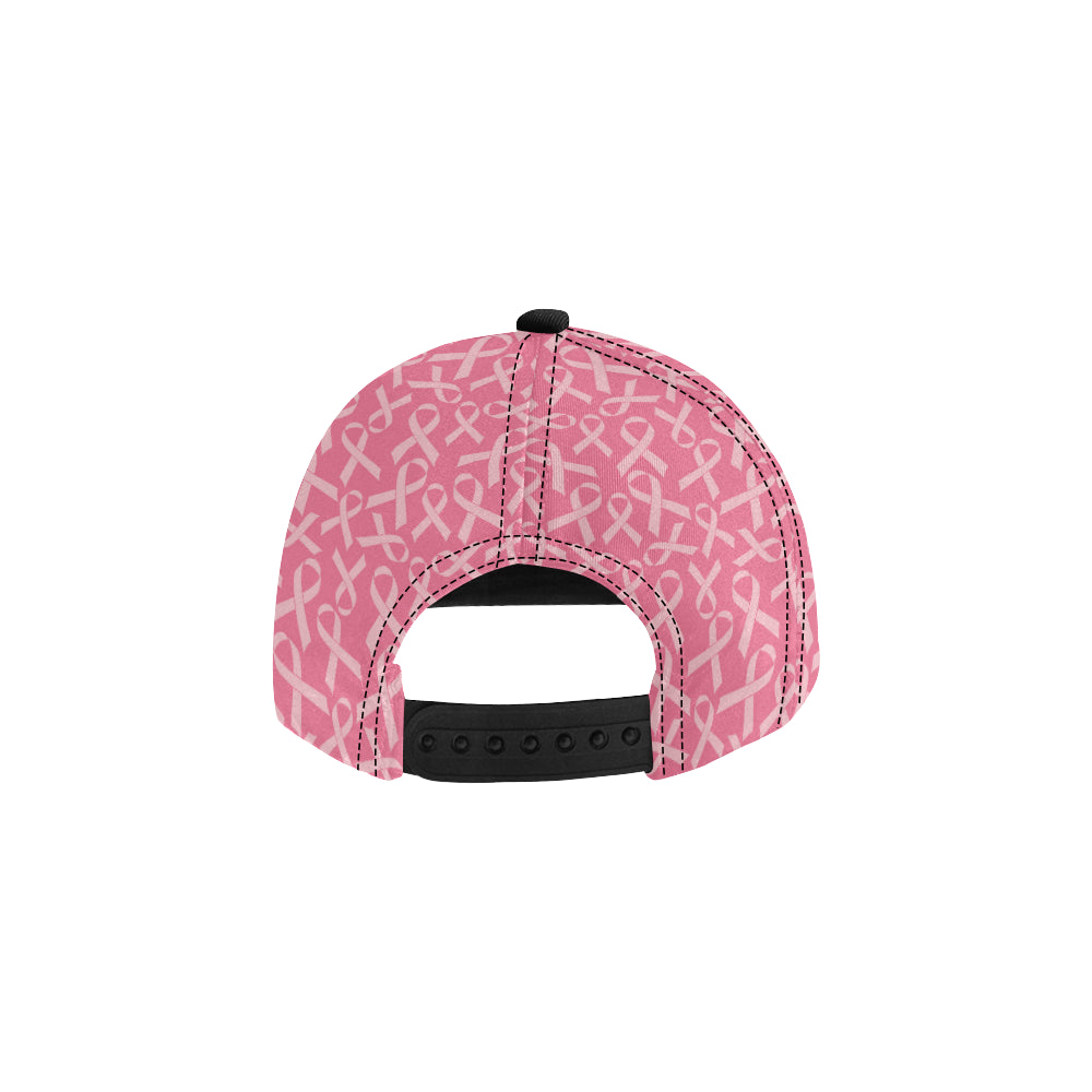 Breast Cancer Awareness Themed Snapback Cap