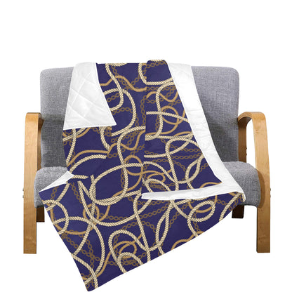 Rope Pattern Print Design A01 Premium Quilt