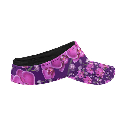 Orchid Pattern Print Design A03 Unisex Sun Visor