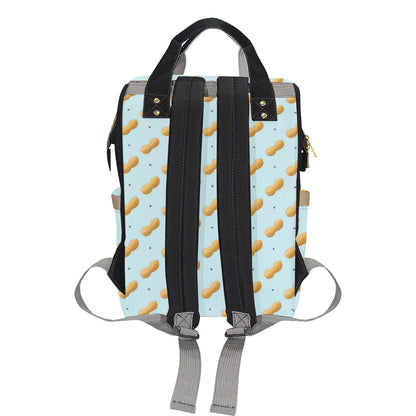 Peanut Pattern Print Design A03 Diaper Bag Backpack