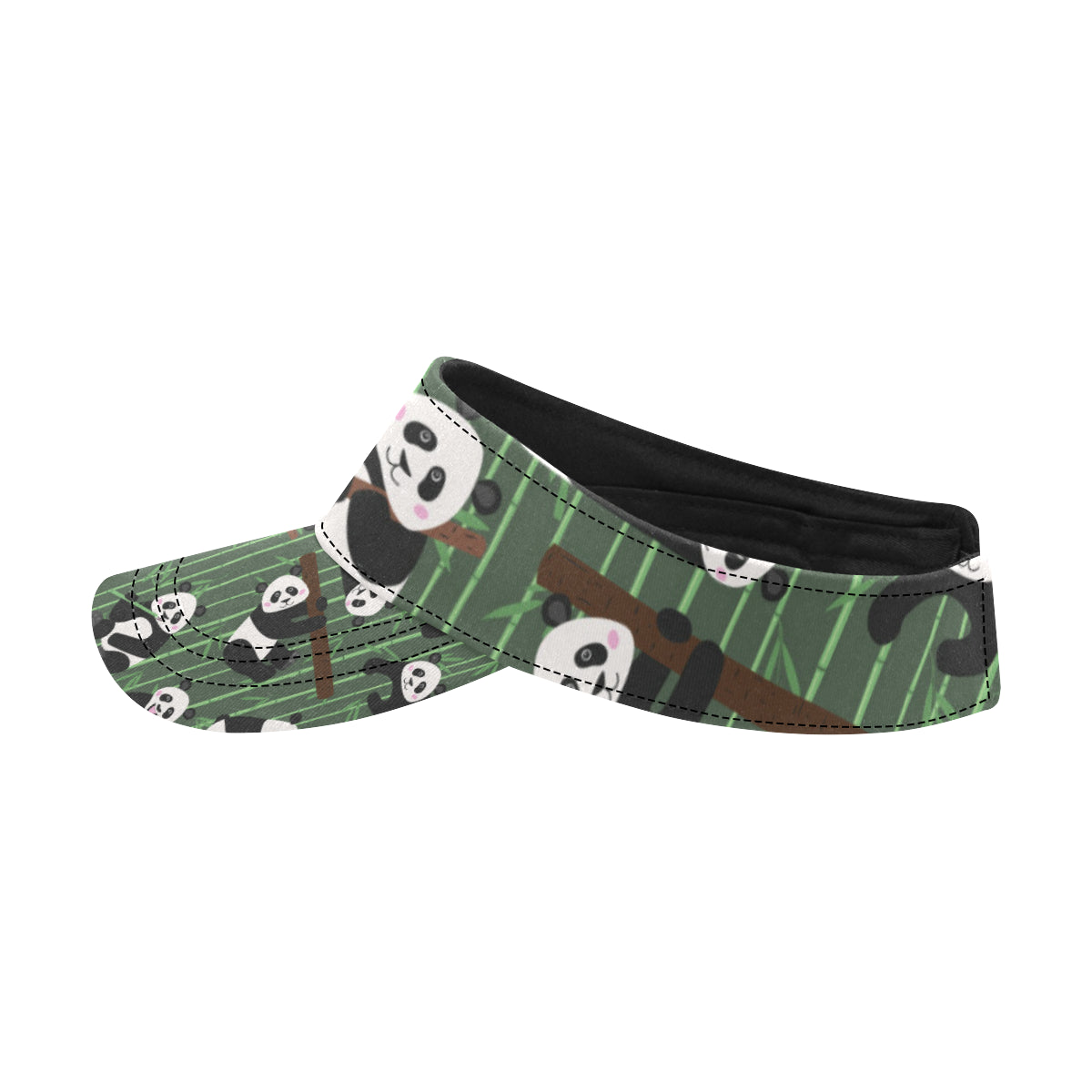 Panda Pattern Print Design A04 Unisex Sun Visor