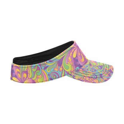 Psychedelic Mushroom Pattern Print Design A05 Unisex Sun Visor