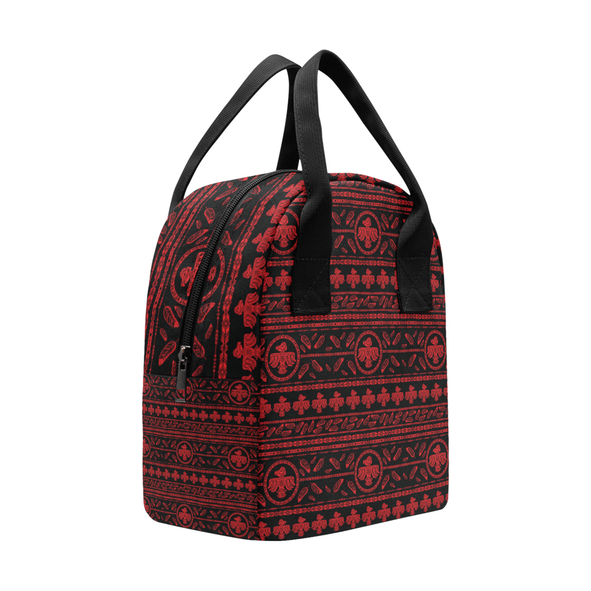 Native American Eagle Themed Print Insulated Lunch Bag
