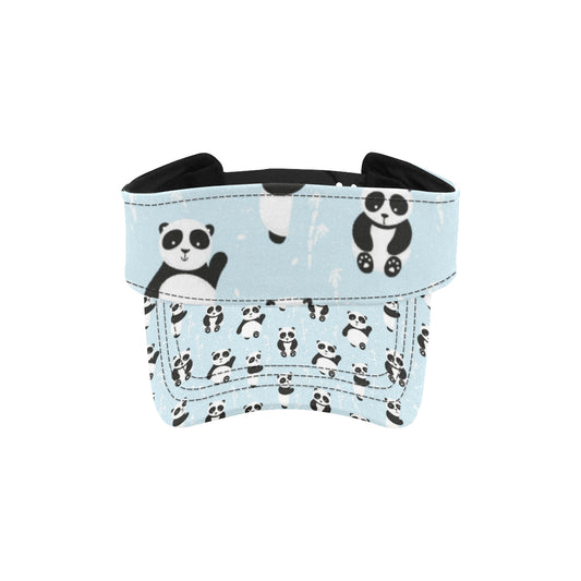 Panda Pattern Print Design A01 Unisex Sun Visor