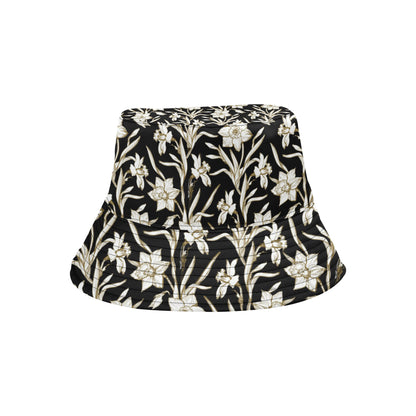 Daffodils Pattern Print Design DF06 Unisex Bucket Hat