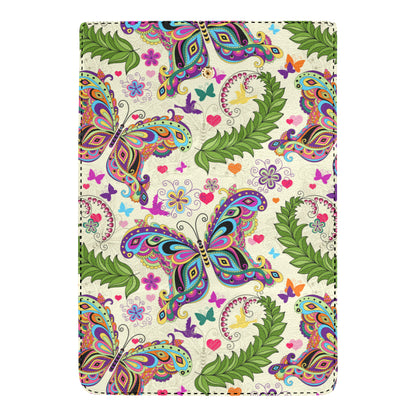 Butterfly Colorful Indian Style Women's Trifold Wallet