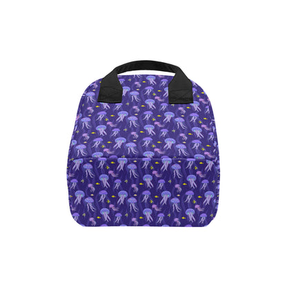 Jellyfish Style Print Insulated Lunch Bag