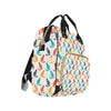 Cat Pattern Print Design 03 Diaper Bag Backpack