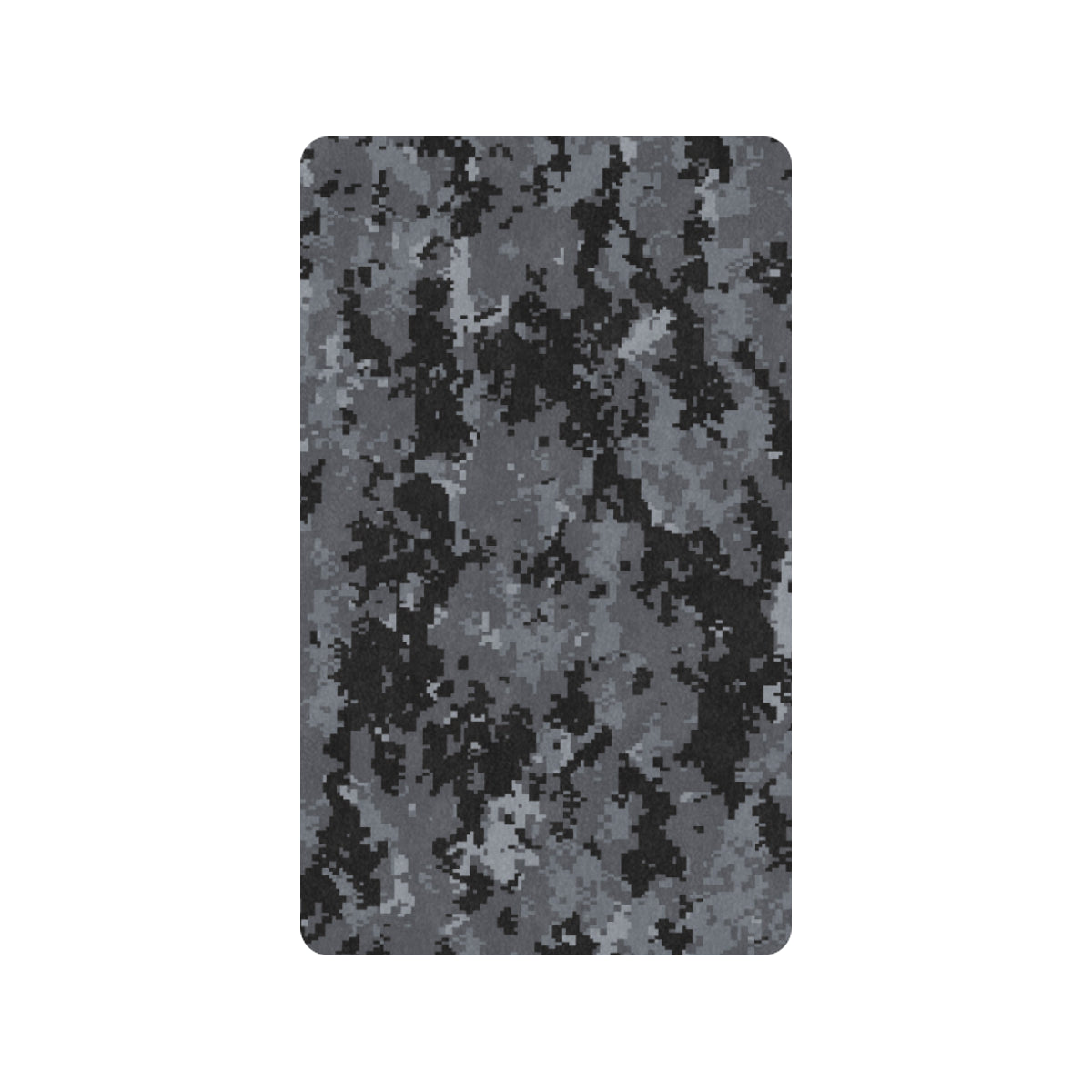 ACU Digital Black Camouflage Rubber Doormat