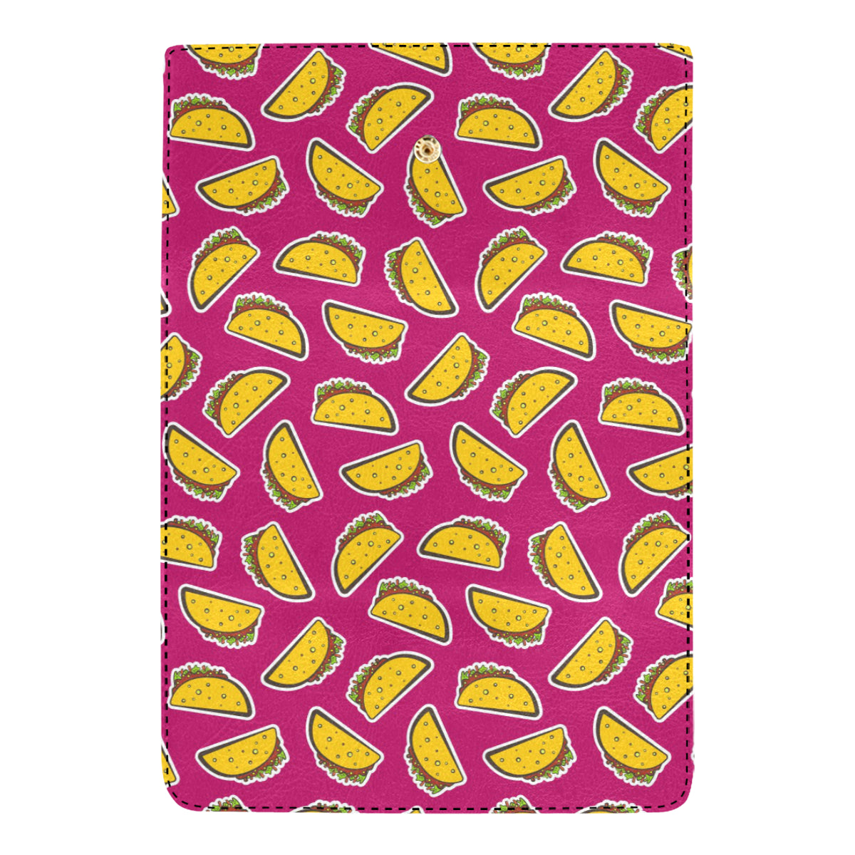 Taco Pattern Print Design TC01 Women's Trifold Wallet