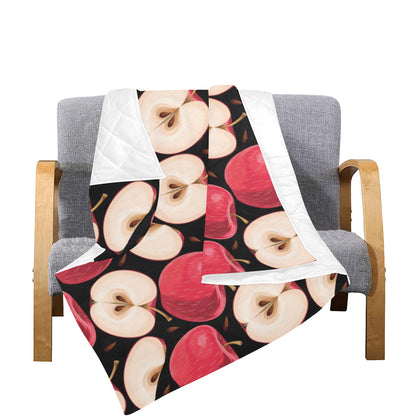 Apple Pattern Print Design AP02 Premium Quilt