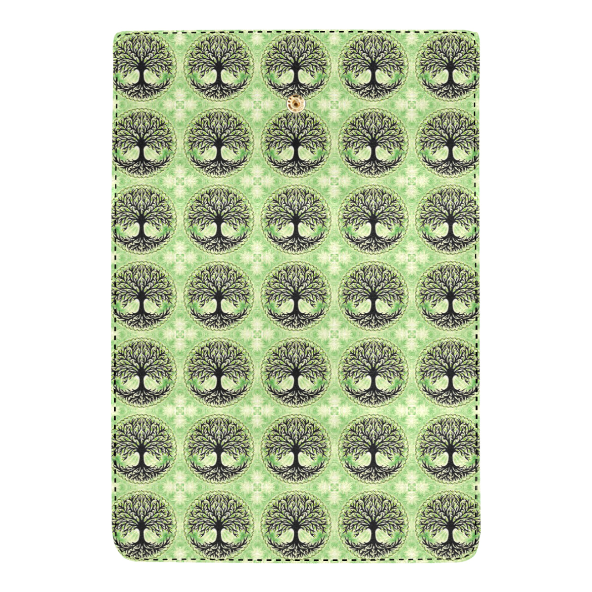 Celtic Pattern Print Design 010 Women's Trifold Wallet