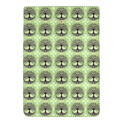 Celtic Pattern Print Design 010 Women's Trifold Wallet