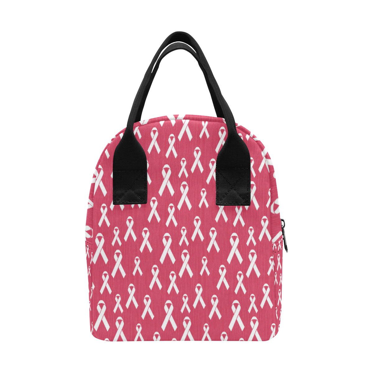 Breast Cancer Awareness Symbol Insulated Lunch Bag