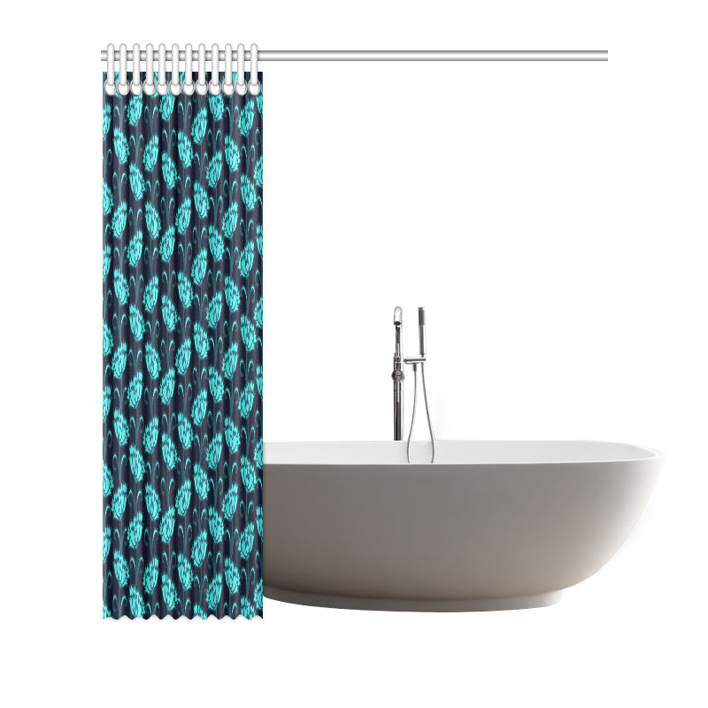 Carnations Pattern Print Design CN06 Shower Curtain