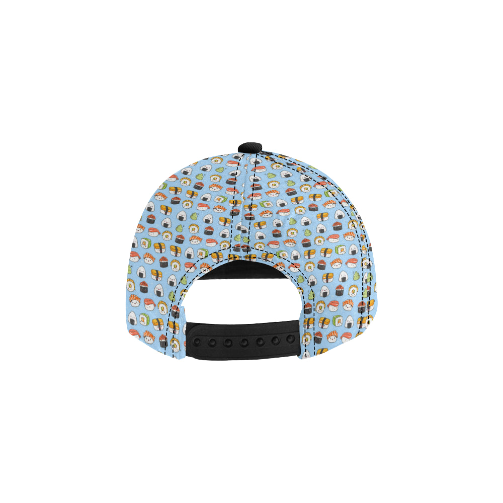 Sushi Cartoon Design Snapback Cap
