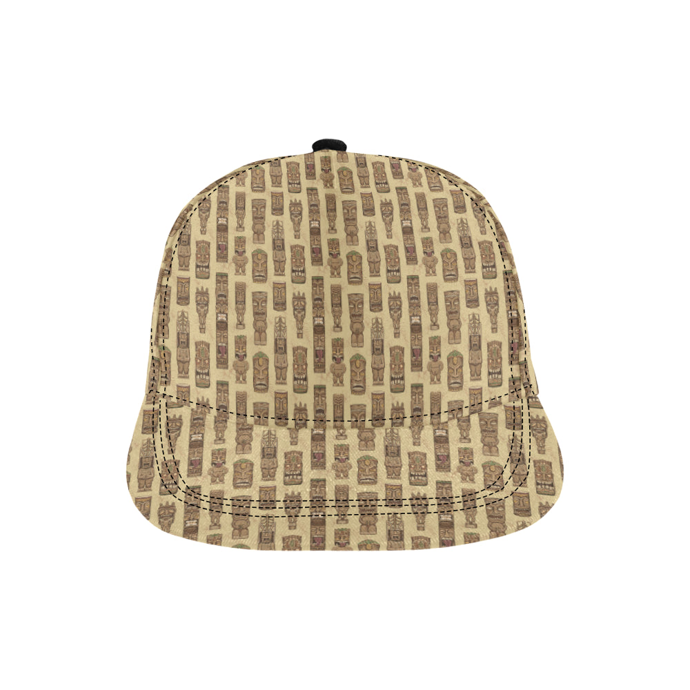 Totem Tiki Style Themed Design Snapback Cap