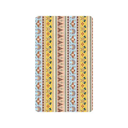 Native American Pattern Design Print Rubber Doormat
