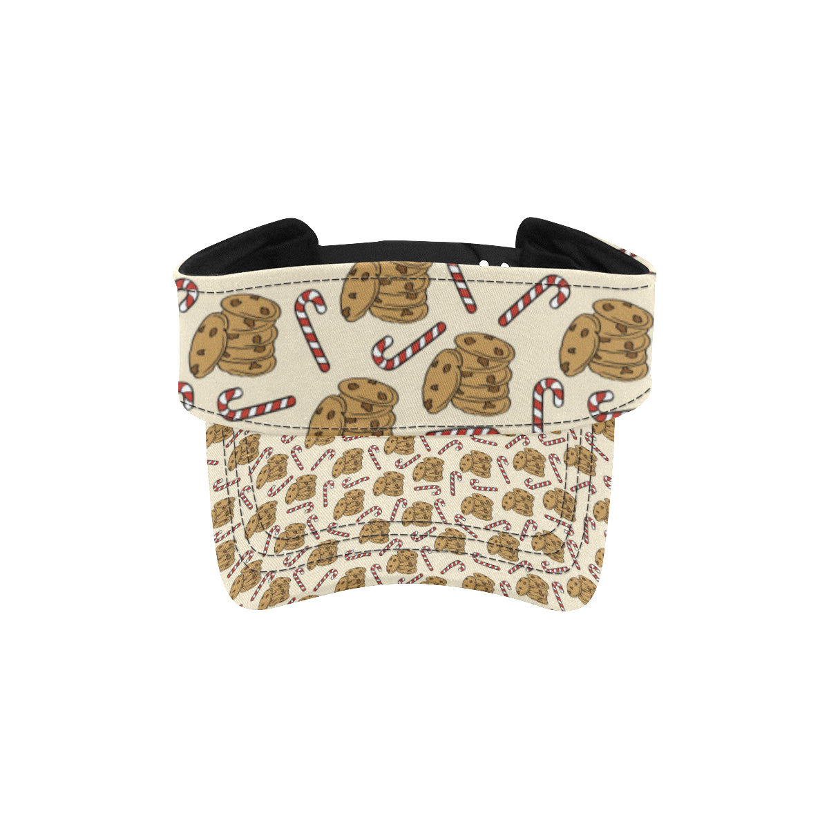 Cookie Pattern Print Design 04 Unisex Sun Visor