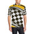 Checkered Flag Racing Style Men Polo Shirt