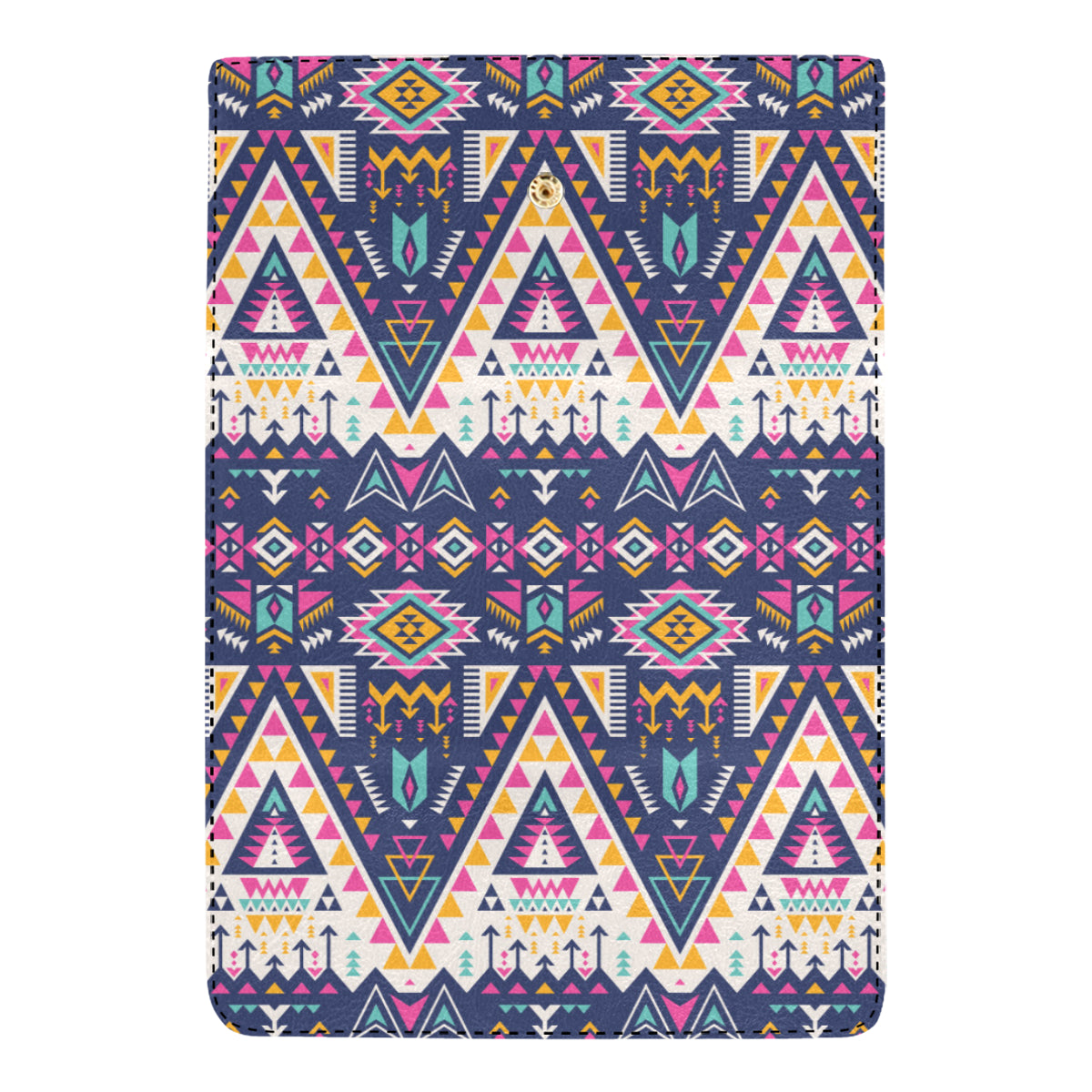 Pink Tribal Aztec native american Women's Trifold Wallet