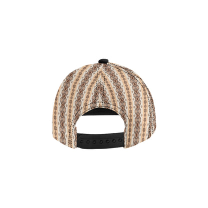 Native Classic Pattern Print Snapback Cap
