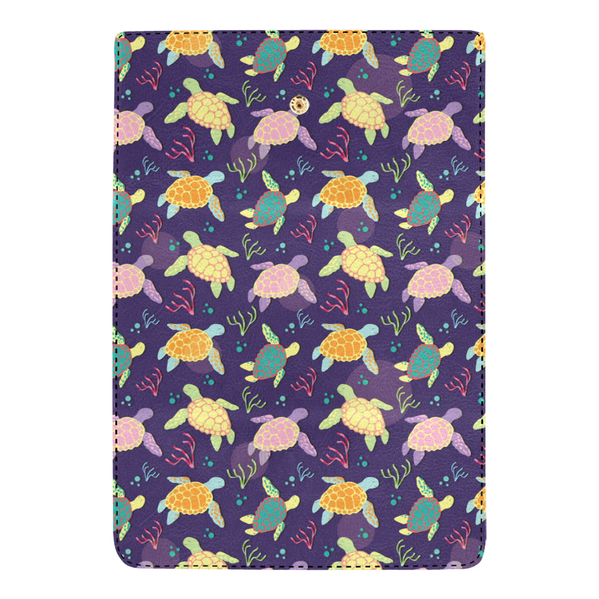 Sea Turtle Color Smile Women's Trifold Wallet
