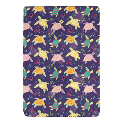 Sea Turtle Color Smile Women's Trifold Wallet