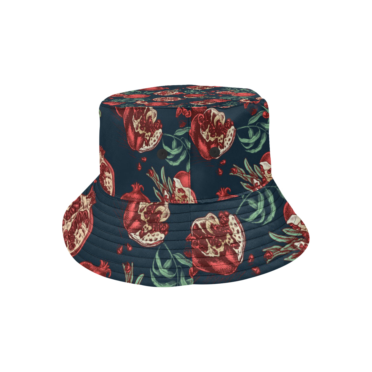 Pomegranate Pattern Print Design PG04 Unisex Bucket Hat