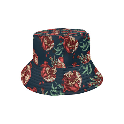 Pomegranate Pattern Print Design PG04 Unisex Bucket Hat